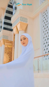 FIRST HIJAB - Shafa Mukena Dewasa Bahan Airflow Crinkle Motif Cutting Laser