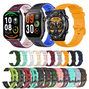 สายรัดข้อมือนาฬิกา20มม. 22มม. สำหรับนาฬิกา haylou Watch R8สายซิลิโคนสำหรับ haylou Watch R8/S8/WATCH 2 Pro Correa