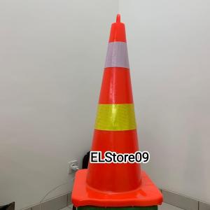 Traffic Cone - Kerucut Lalu lintas Ukuran 70cm Berkualitas