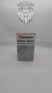 Holder Dudukan Tempat Botol Minum Di Stang Sepeda Motor Original Motowolf
