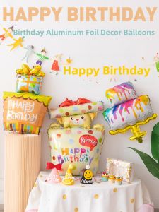 Angel Fly | Birthday Cake Cartoon Aluminum Foil Balloon Party Decor