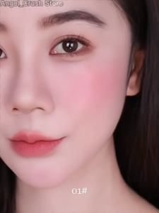 Multi-Functional Blush Stick - Cream Blush Stick Moisturizing Matte Finish Long-Lasting And Smudge-Proof Multi-Purpose Makeup Stick Layerable Highly Pigmented Lightweight Velvet Texture Suitable For Everyday Makeup.