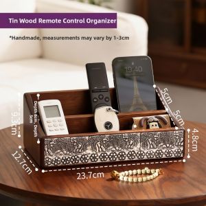 YILI DECO | Remote Control and Miscellaneous Item Storage Box