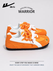 Warrior | Orange Lightweight Casual Sneakers
