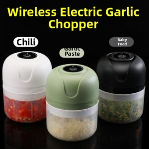 Mini Wireless Garlic Press Masher