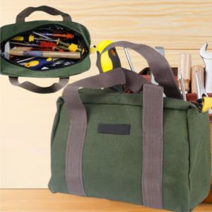 1PC Dung Tích Lớn Di Động Túi Đựng Dụng Cụ Bằng Vải Bố Bền Chống Nước Đa Năng Bảo Quản Dụng Cụ Bảo Trì Túi Xách Cho Công Việc