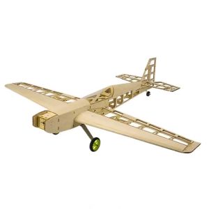 RC Airplanes Laser Cut Balsa Wood Airplanes Kit 1.5-2.5cc Nitro Trainer Frame Without Cover Model Building Kit