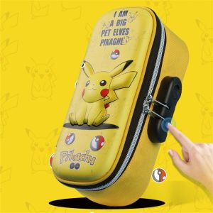 TRYJUV 笔盒ins大容量Birthday Gift School Supplies Boys and Girls Large Capacity Pikachu Pokemon Password Lock Stationery Box Pencil Box Pencil Case