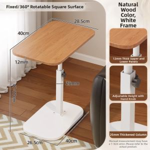 Multifunctional Adjustable Bedside Table