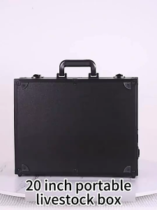 Juans Home Professional Makeup Artist with Lights with Mirror Portable Handheld LED Large Capacity Makeup Case