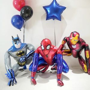 Hasbro | Bóng Bay Nhôm Hình Nhện Đỏ Khổng Lồ Đồ Trang Trí Tiệc Sinh Nhật Đạo Cụ Chụp Ảnh Quà Tặng Cho Mọi Dịp Tiệc Chào Đón Em Bé