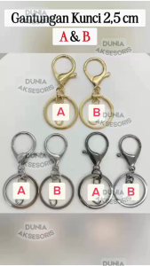 Gantung Kunci Cantolan ** KILAP KINCLONG - IMPORT ** 25 cm / Kaitan / Gaitan - Aksesoris Tas (IMPORT)