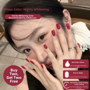 CHUBEISHI | Dragon Fruit Color Nail Polish Quick Dry Long-lasting Oil-based