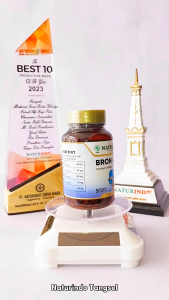 HERBAL SINUSITIS SINUS KRONIS RHINITIS POLIP HIDUNG BATUK BERDAHAK BATUK KERING MAMPET FLU MELER BRON C FIT NATURINDO