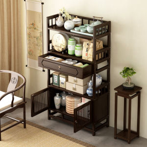 Chinese Style Tea Storage Cabinet