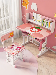 Global Study Table For Kids Boys&Girls Table Childrens Student Study Desk With Chair Set Combination Child Writing Desk