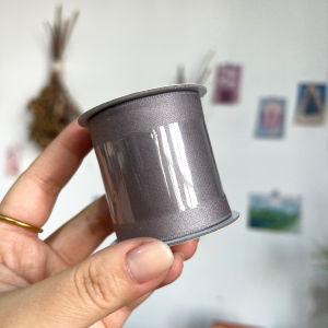 ริบบิ้นผ้าชีฟองพิมพ์ลายสองด้าน ริบบิ้นผ้าไหมกว้าง 6 ซม. เครื่องประดับผมเด็ก ริบบิ้นผีเสื้อ วัสดุทำมือ อุปกรณ์งานฝีมือ DIY