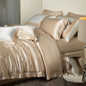 Luxury Double Sided Silk 100 Percent Silk Four-Piece Set