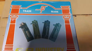 กลอนประตูเหล็ก 4"นิ้ว ชุบโครเมียมอย่างดี (สินค้าลดราคาล้างสต้อค)