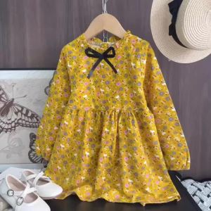 Bear Leader | Bear Leader New Autumn Girls Dress Spring Kids Princess Dress Casual Floral Costumes Children Clothing Flowers Dresses 2-8 Years