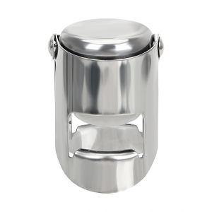 Portable Stainless Steel Champagne Sparkling stopper Sealing Bottle Cap 1PC Wine Beer Bottle Cork Plug