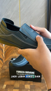 Sepatu Slip On Pria Semi Formal Sepatu Kerja Outsole Karet Fordza P11