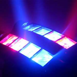 mini moving spider 8led power 40watt