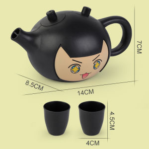 Magic Swan Teapot Drinking Gadgets Creative Quirky Prank Double Label Water Pot Toy Magic Props Yang Yang Pot