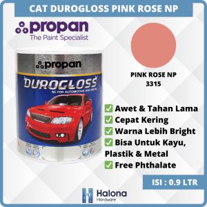 Cat Kayu Jendela Dan Pintu Duco Durogloss Pink Rose NP 3315Propan Bisa Untuk Kayu Dan Besi 0.9 L