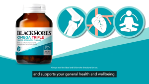 【BLACKMORES】Triple Strength Omega 3 Fish Oil 150pcsMaintain Cardiovascular Health