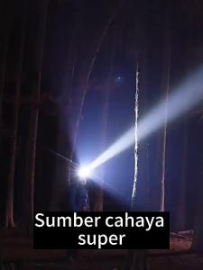 【HOT】Baterai Ganda Senter Kepala Super Terang Senter Kepala 50 Jam Tahan Lama Senter Kepala Iradiasi 10000 Meter Senter Kepala 100000 Lumen Luar Ruangan Tahan Air Tahan Air Zoom Berkemah Berburu dan Mendaki Lampu Kepala LED Senter Kepala