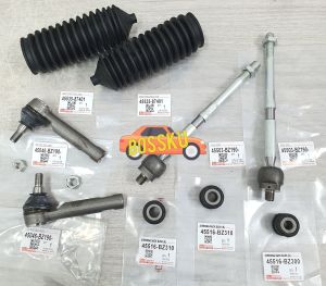 9 IN 1 SET - STEERING REPAIR KIT - TIE ROD END/RACK END/COVER/STEERING BUSH - PERODUA MYVI NEW D20N M800 2018-2022