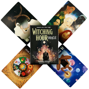 Witching Hour Oracle Cards Awaken Your Inner Magic 44 Pcs Cards 10.4*7.3cm Board Game Tarot Deck Playing Cards