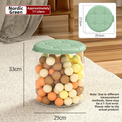 Transparent Stuffed Toy Storage Box