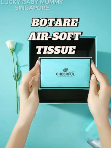 【24 Packs/box】Botare Luxury Air-Cushion Drawing Tissue  4-Ply Ultra Soft【Rainbow Culture】