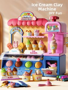 XIDIQI | Educational Gift Toy Ice Cream Cart for Girls 3-6 Years Old