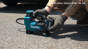 (Genuine Permission) DMP180 Rechargeable Lithium Battery Wireless Air Pump Car Tire Portable Size Electric Air Filler Alat elektrik