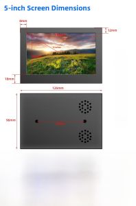 10 Inch 7 Inch 5 Inch Touch Screen HDMI Computer Industrial Control Machine Case Subscreen Raspberry Pi Display IPS Panel