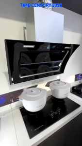 TC-421 Twin Turbo Motor Cooker Hood Kitchen Hood 4800m³/hr New Technology 双涡轮厨房吸油烟机4800m³/hr