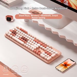 B.O.W | Dual Mode Wireless Bluetooth Keyboard and Mouse Set For Women