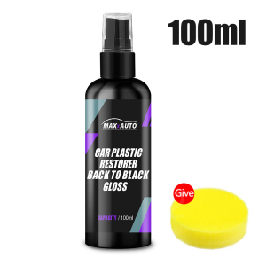 Auto Plastic Restorer Back To Black Gloss Car Cleaning Products Auto Polish And Repair Coating Renovator For Car Detailing