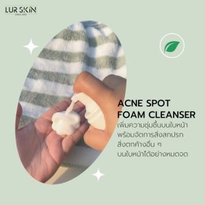 🚛 Lurskin Tea Tree Series Acne Spot Foam Cleanser 150 ml - ส่งฟรี สั่งเลย 🚦 จัดการปัญหาสิว คุมความมันบนใบหน้า (1แถม1)