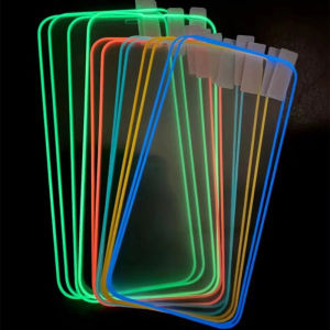 Luminous Protective Glass for IPhone 13 12 11 Pro Max XS Glowing Screen Protector Film on IPhoneXR Xs X 6 7 8 Plus 6s