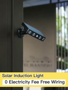 LED Solar CCTV Wall Light IP65 Waterproof Led Outdoor Emergency Lamp Garden Anti-theft Spotlight For PARKING LOT Gate