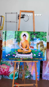 Tranh Phật Giáo Quan Âm Bồ Tát treo tường 2