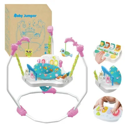 Baby Bouncer Stand and Jump Trainer Fitness Toy
