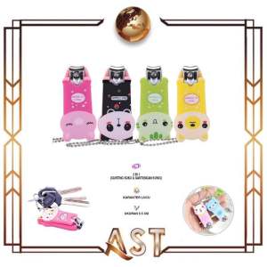 Nail Clipper Gunting Kuku Karakter Mini Lucu Souvenir Tajam Kecil