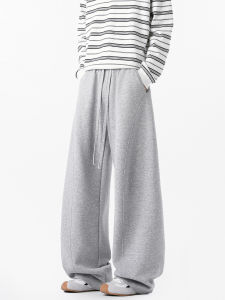 WUKONGYOUHUO | Vintage American Structured Loose Wide Leg Easy-match Sweatpants