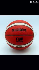 🏀🏀ลูกบาสเกตบอล Molten B6G3800 หนัง PU Size 6 สามารถเล่น outdoor/indoor ของแท้ 100(%)🏀🏀