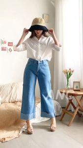 Celana Kulot Jeans Wanita: Rekomendasi Terbaik dan Stylish